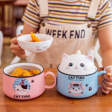 Cat Time Soup Mug Mugs KittyNook Cat Company